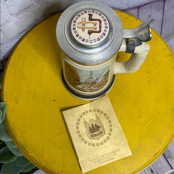 Avon vintage nautical shipbuilder stein - Picture 2 of 12